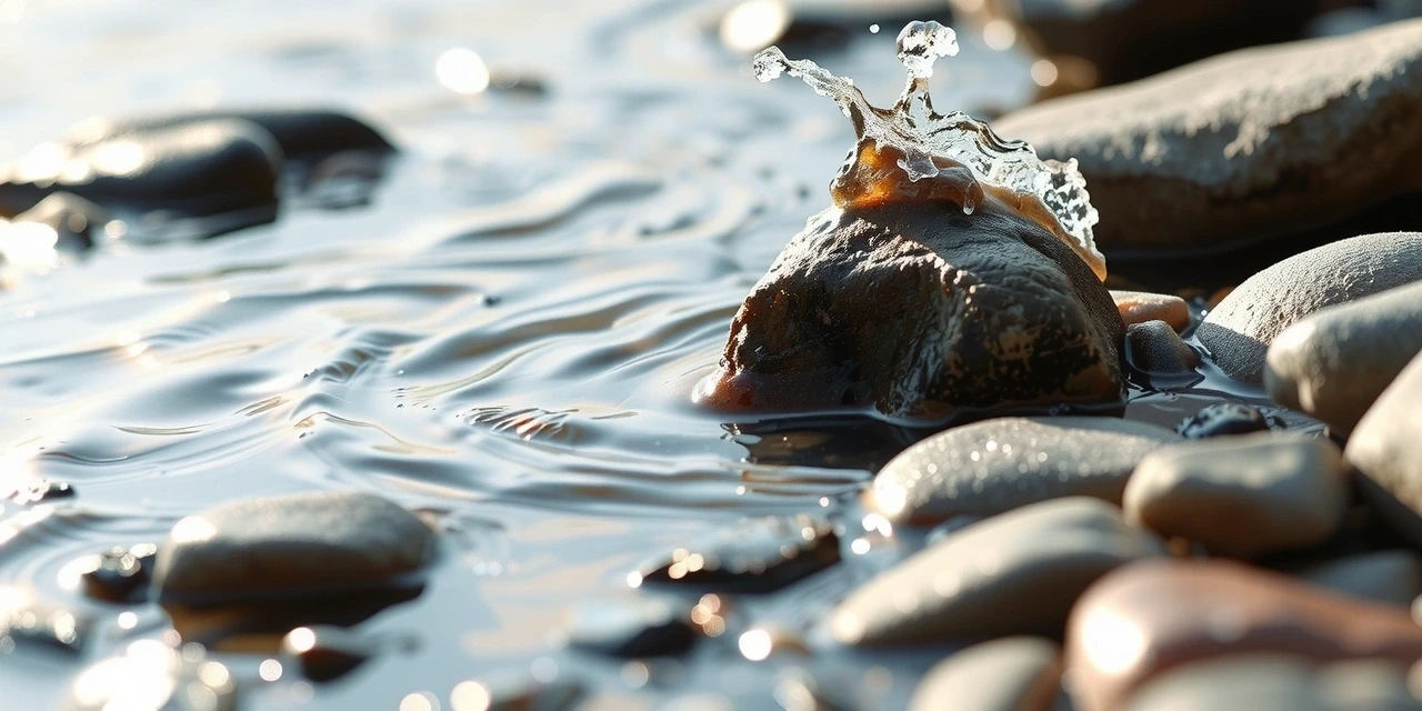 Čistá horská voda